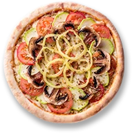 mushroom pizza vegetarian